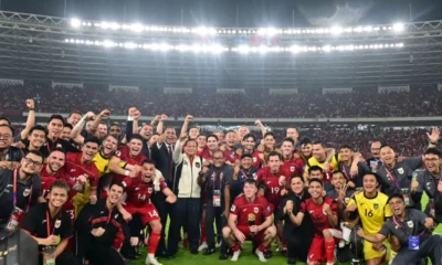 Presiden prabowo turun langsung ke lapangan berikan ucapan selamat