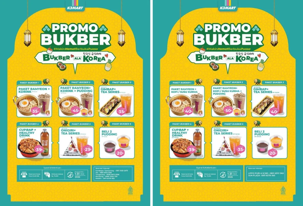 Promo bukber di k3mart, tangerang