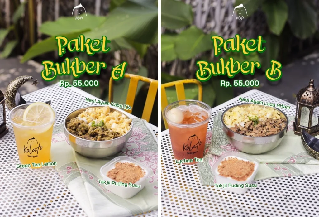 Promo bukber di kolato, bandung