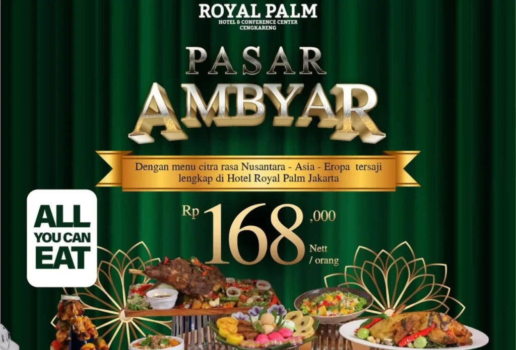 Promo bukber di royal palm hotel, jakarta