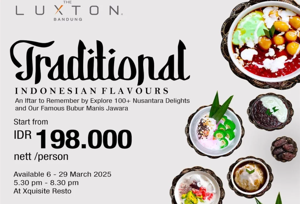 Promo bukber di the luxton hotel, bandung