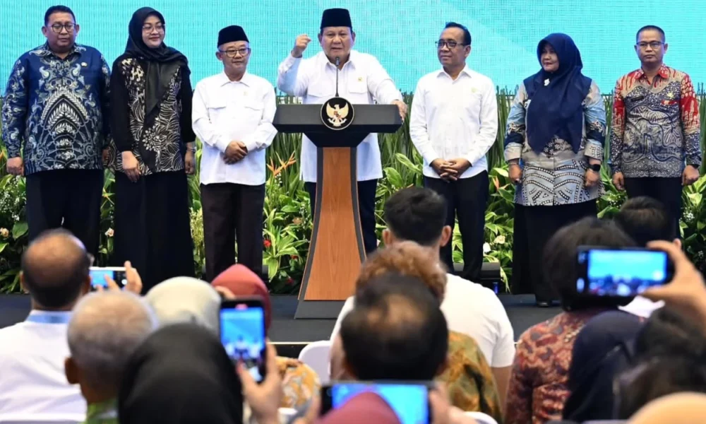 Sah! prabowo umumkan tunjangan guru asn langsung ditransfer tanpa perantara
