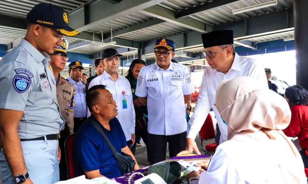 Selain ramp check, pemerintah tangerang selatan tes kesehatan sopir untuk keamanan pemudik