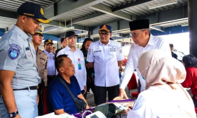 Selain ramp check, pemerintah tangerang selatan tes kesehatan sopir untuk keamanan pemudik