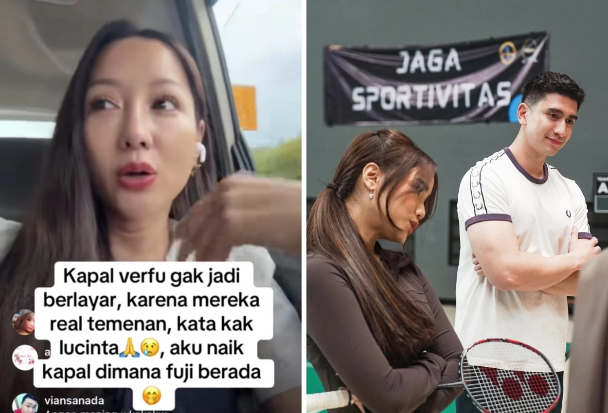 Soal hubungan verrel bramasta dan fuji, lucinta luna mereka itu...