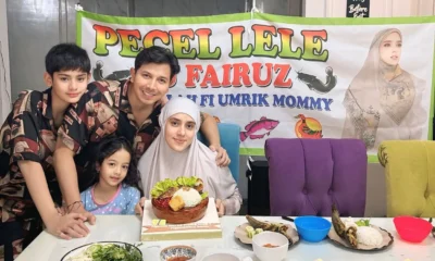 Sonny septian berikan kejutan unik untuk fairuz a rafiq, rumah disulap jadi warung pecel lele