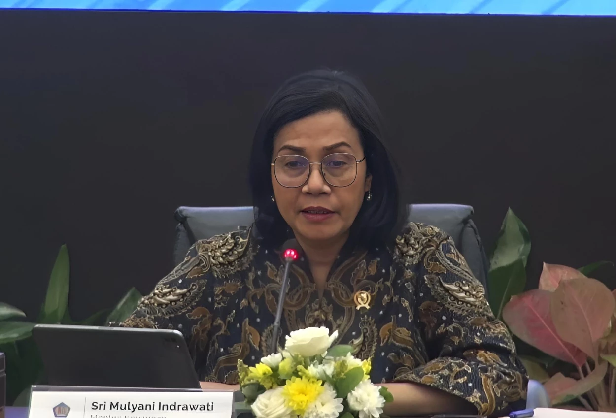 Sri mulyani defisit apbn 2025 capai rp31,2 triliun hingga februari