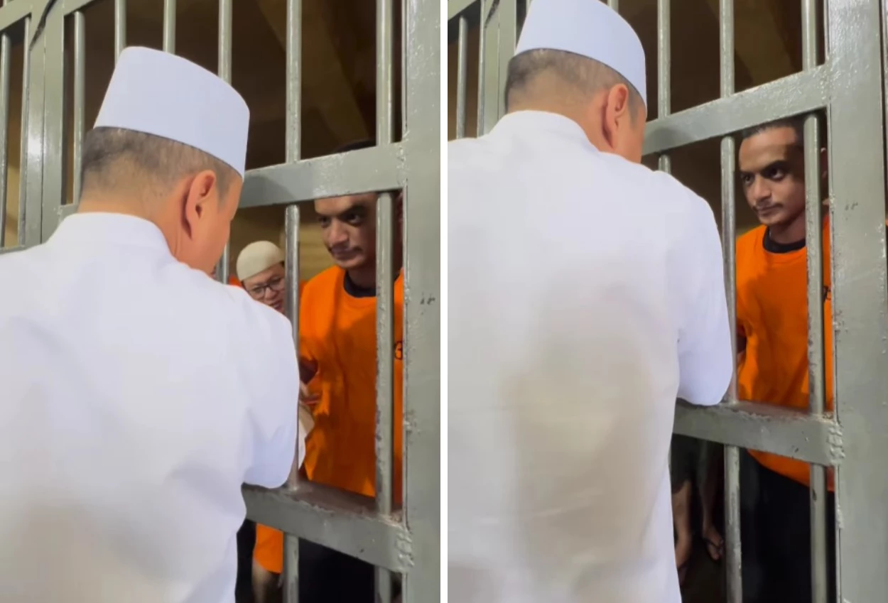 Temui vadel badjideh di penjara, ustaz dasad latief jangan banyak omong, minta maaf