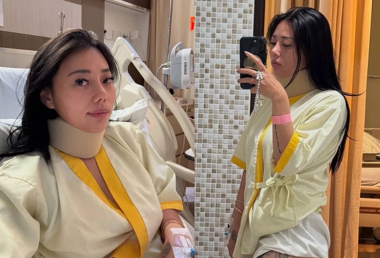 Tertabrak jetski, wendy walters cedera leher dan bagikan kondisi terkininya
