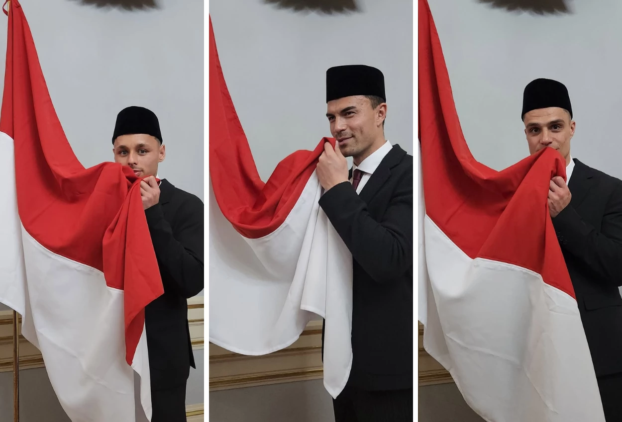 Tiga pemain naturalisasi resmi jadi wni, timnas indonesia makin kuat