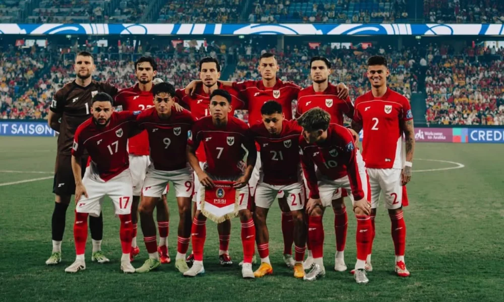 Timnas indonesia dibantai 5 1 di kandang australia, turun ke peringkat empat grup c