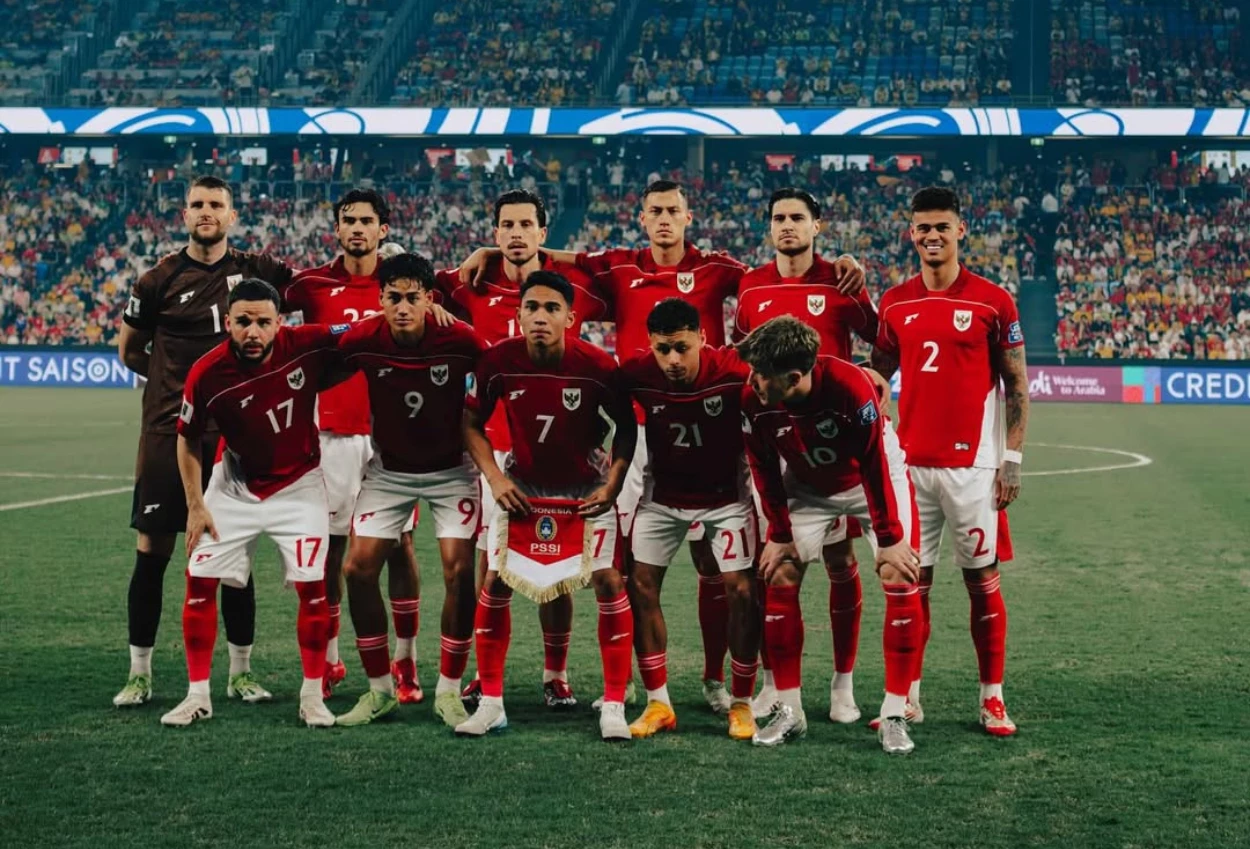 Timnas indonesia dibantai 5 1 di kandang australia, turun ke peringkat empat grup c