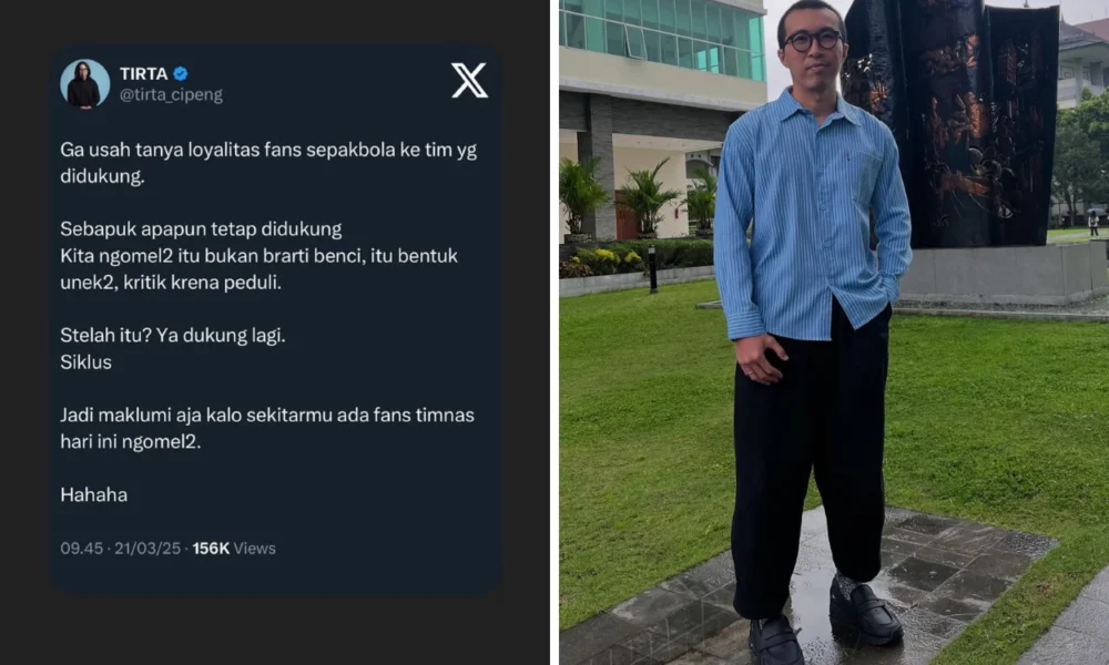 Timnas Indonesia Kalah 5-1 dari Australia, Dokter Tirta: Jika Kalah lawan Bahrain, Pelatih Mundur Saja