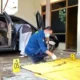 Viral! kerangka manusia ditemukan di mobil milik eks kanit reskrim yang terparkir di asrama polisi