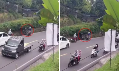 Viral! patwal diduga tendang pemotor saat kawal alphard, polisi buka suara
