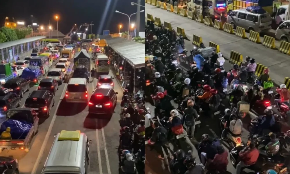 Viral! pelabuhan gilimanuk padat, 256 ribu pemudik terjebak antrean hingga 6 jam