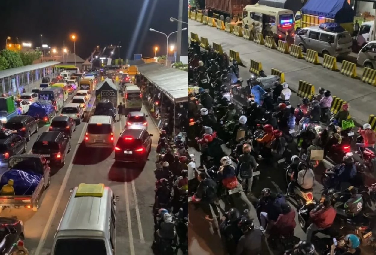 Viral! pelabuhan gilimanuk padat, 256 ribu pemudik terjebak antrean hingga 6 jam