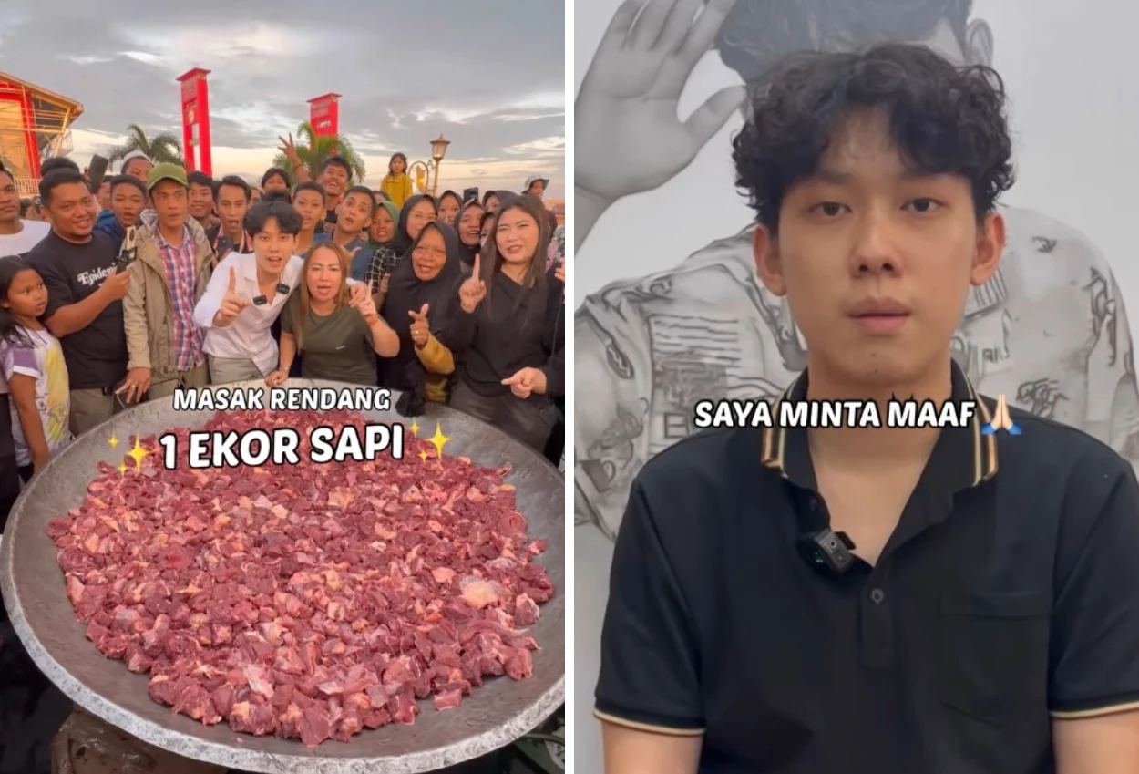Willie salim bantah settingan, akui kesalahan soal insiden rendang hilang