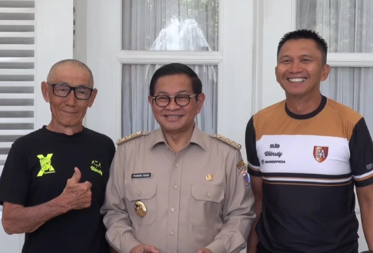 Anak mantan menteri bumn temui pramono anung, ada apa