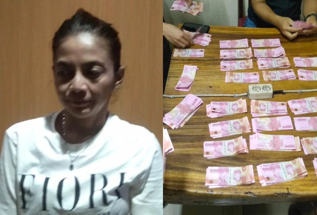 Artis kolosal sekar arum widara ditangkap usai terjerat peredaran uang palsu