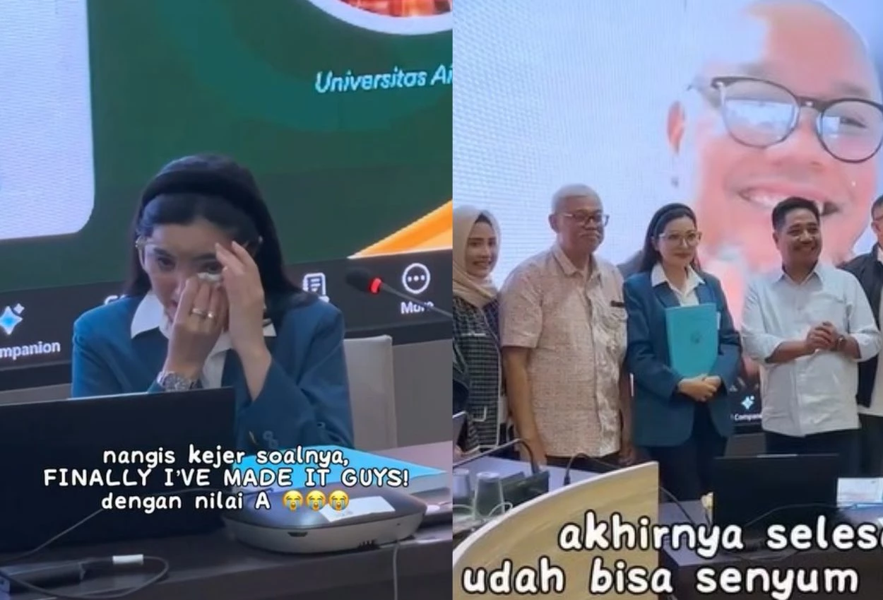 Ashanty lulus ujian disertasi di unair, raih nilai a!