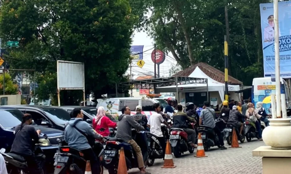 Baru 5 hari, pemutihan pajak di samsat tangsel tembus rp11 miliar