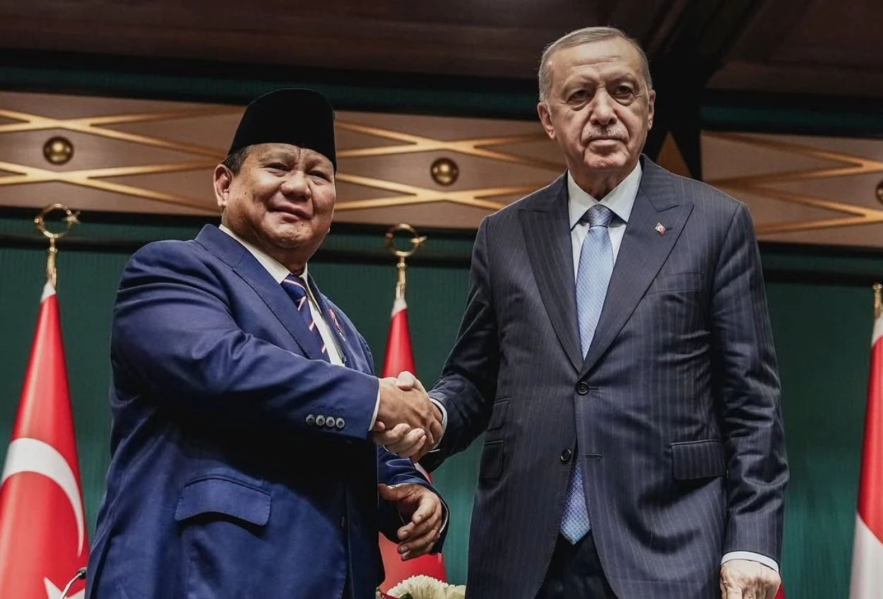 Bela palestina, prabowo puji ketegasan turki “banyak negara diam, turki tidak”
