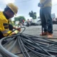 Bina marga tertibkan 1.932 meter kabel udara di lubang buaya