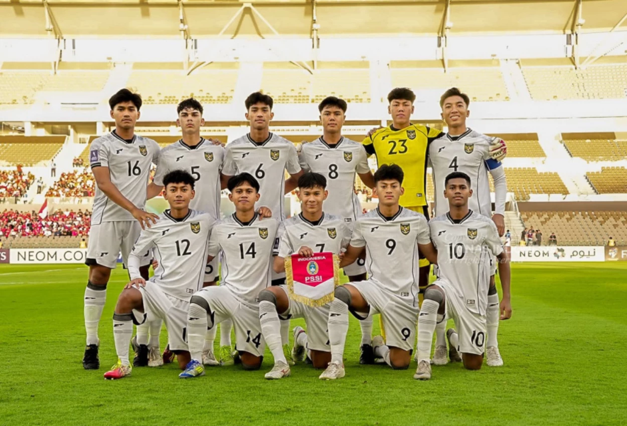 Cetak sejarah! timnas indonesia u 17 tekuk korea selatan di piala asia 2025