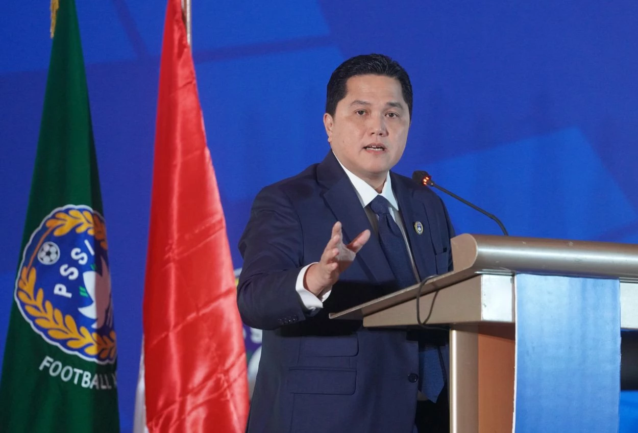 Erick thohir optimis dengan persiapan timnas indonesia jelang laga kualifikasi piala dunia juni mendatang