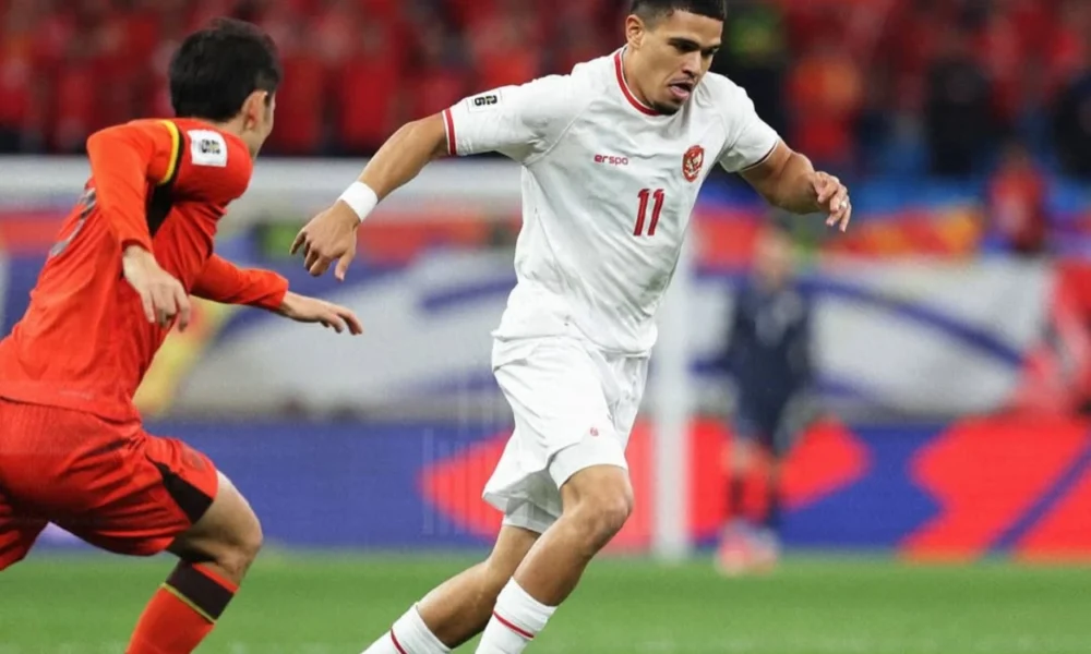 Fifa umumkan waktu kick off timnas indonesia vs china, 5 juni 2025 pukul 2045 wib