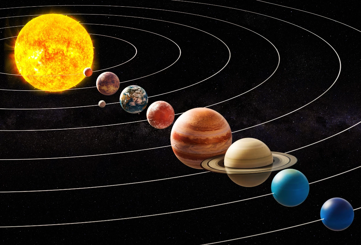 Fenomena langka! empat planet bakal terlihat sejajar di langit pada 17 april 2025