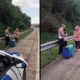 Gegara hal sepele, sopir taksi online turunkan seorang wanita dan anaknya di tol desari