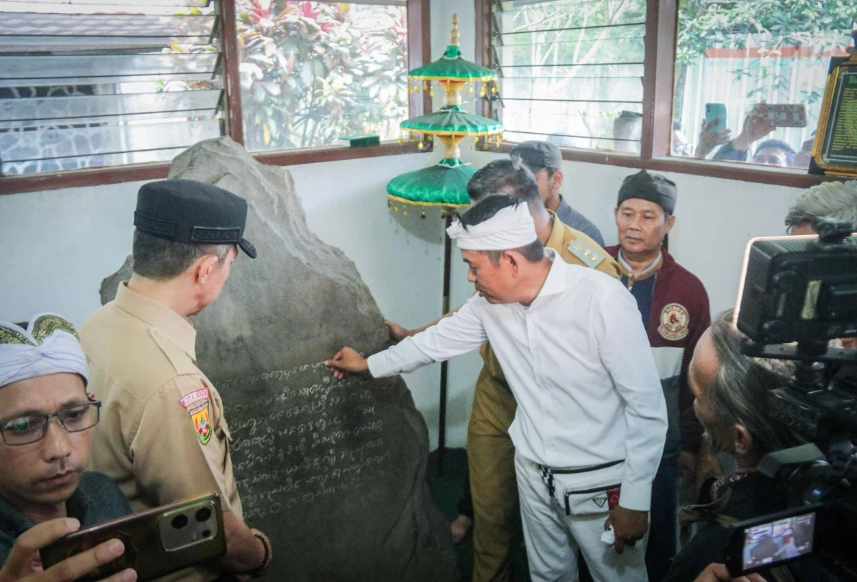 Gubernur dedi mulyadi apresiasi pemkot bogor bangun museum pajajaran