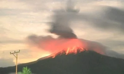 Gunung lewotobi meletus 13 kali dalam sehari, warga diminta jauhi radius 6 km