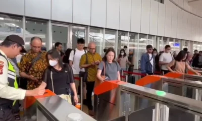 H+7 lebaran, 12.000 pemudik gunakan kereta cepat