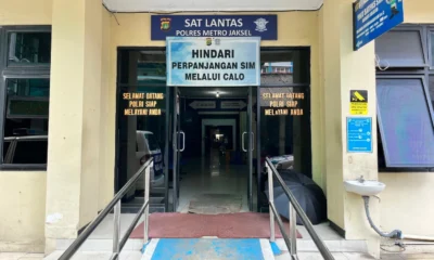 H+7 lebaran, aktivitas posko perpanjangan sim di polres jakarta selatan lengang
