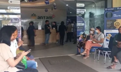 Harga emas sentuh rp2 juta per gram, butik emas tetap ramai diserbu pembeli