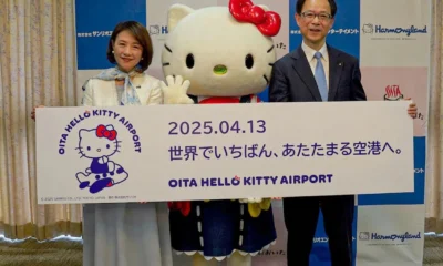 Jepang hadirkan bandara hello kitty untuk menyambut wisatawan world expo 2025