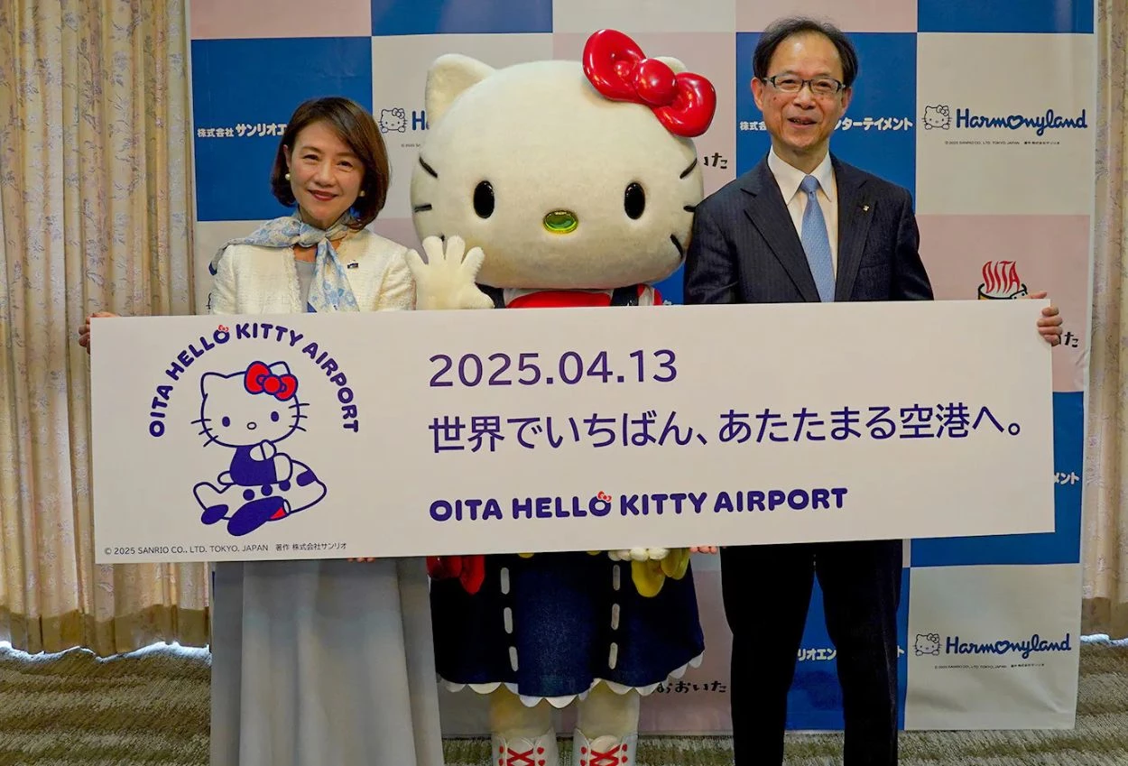 Jepang hadirkan bandara hello kitty untuk menyambut wisatawan world expo 2025
