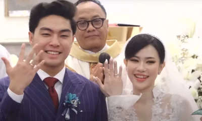 Jessica jane dan erwin phang resmi menikah, pemberkatan hanya dihadiri kerabat dan sahabat dekat