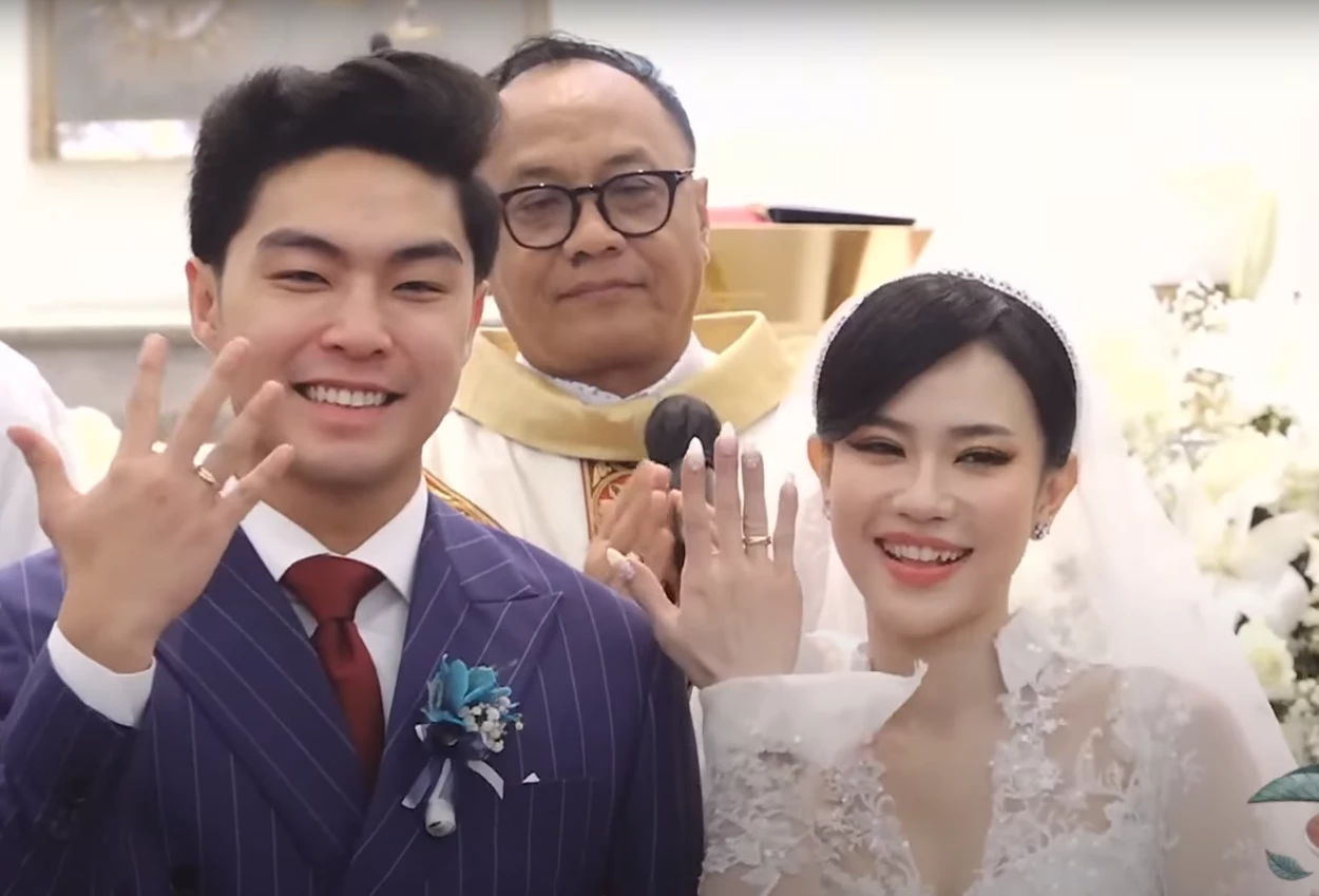 Jessica jane dan erwin phang resmi menikah, pemberkatan hanya dihadiri kerabat dan sahabat dekat
