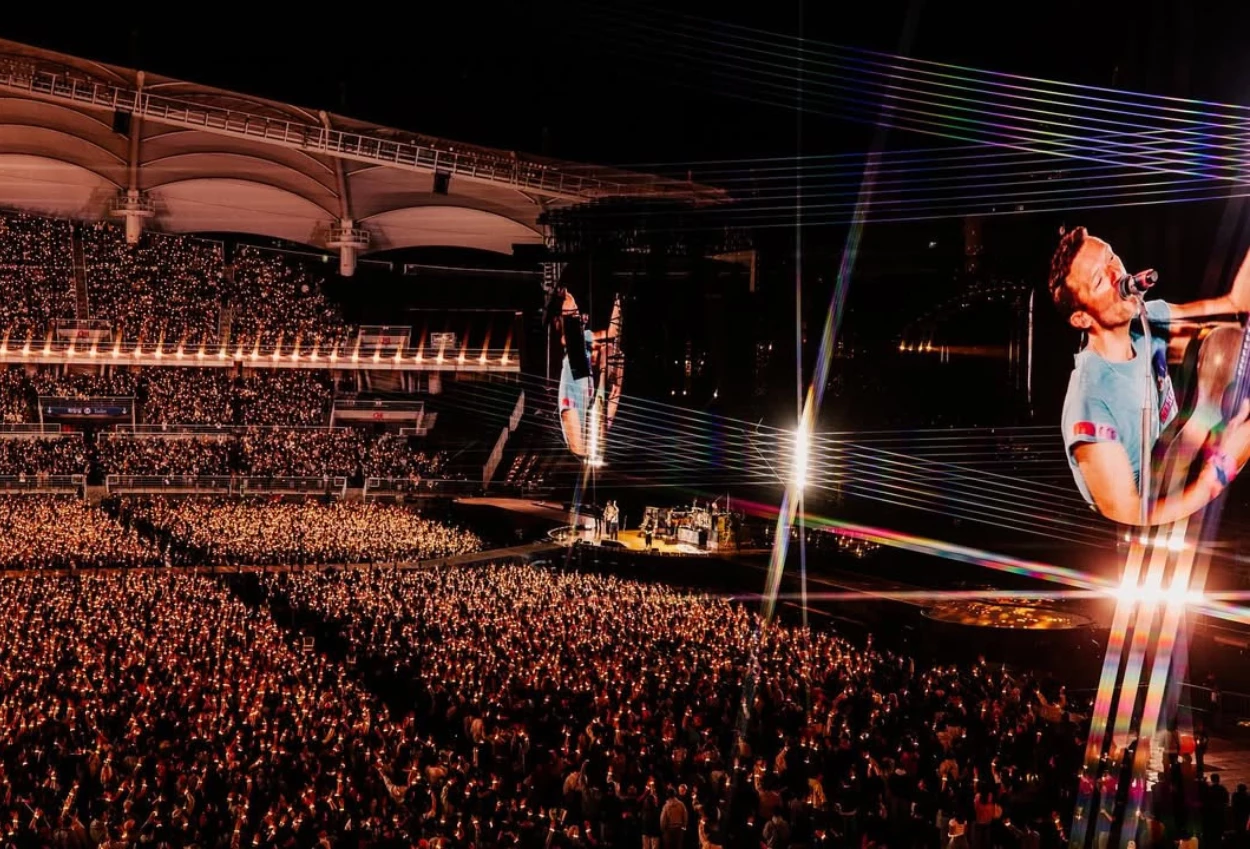 Korea selatan geser tokyo, jadi negara teratas dalam pengembalian wristband coldplay hingga 98%