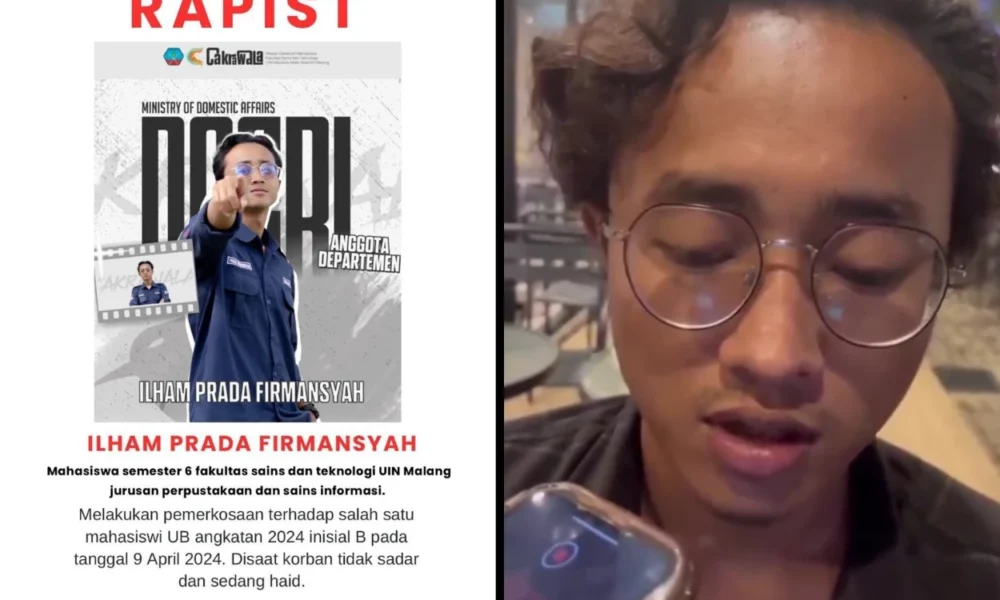 Kronologi mahasiswa uin malang perkosa mahasiswi ub saat menstruasi