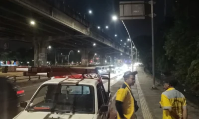 Lampu jalan padam di rawamangun, sudin bina marga jaktim gerak cepat lakukan perbaikan