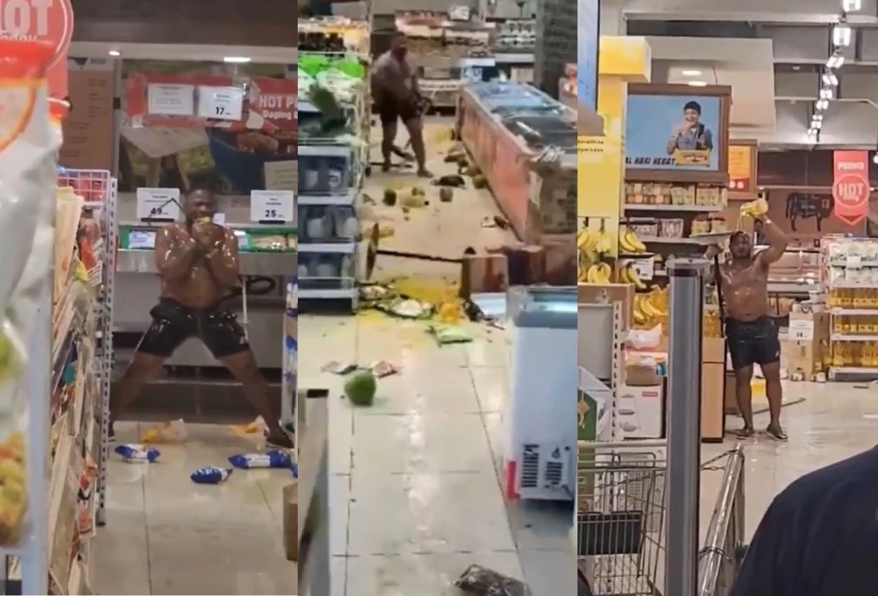 Manajemen kalibata city angkat bicara soal wna yang ngamuk di supermarket