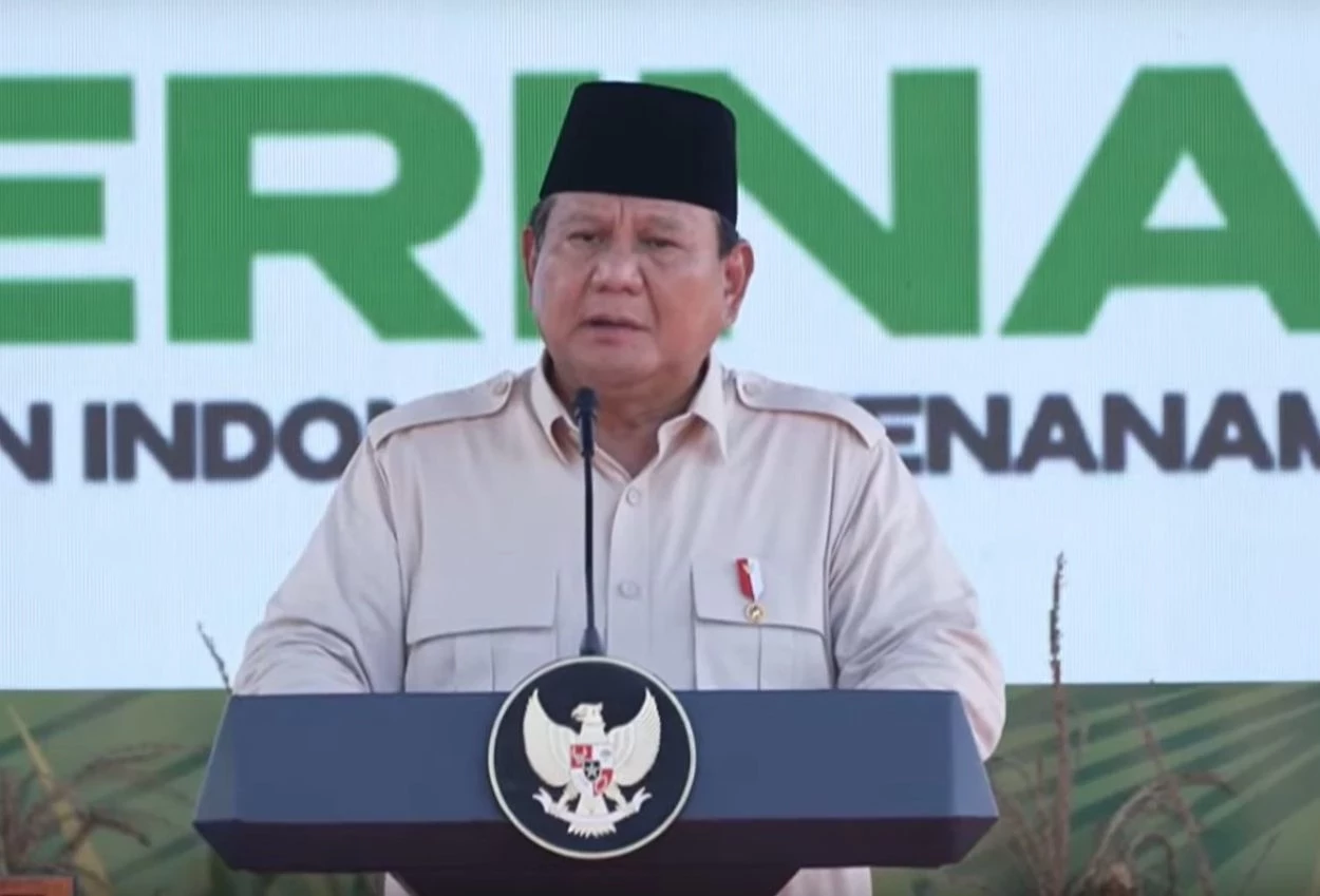 Presiden prabowo resmi luncurkan gerakan indonesia menanam