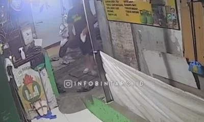 Pria di pondok aren diduga curi pakaian dalam wanita, aksi terekam cctv