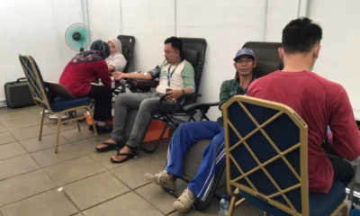 Sambut hari kesehatan nasional, kebun raya bogor gelar donor darah