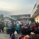 Terminal lebak bulus dipadati arus balik, lalin di sekitar macet